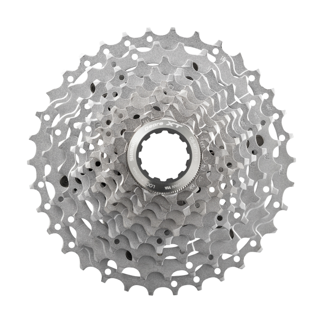 Shimano Deore XT bicycle cassette gear